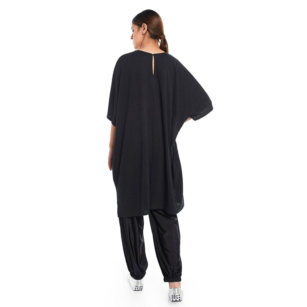 PS Pret by Payal Singhal Crepe Black Solids Tunic