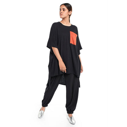 PS Pret by Payal Singhal Crepe Black Solids Tunic