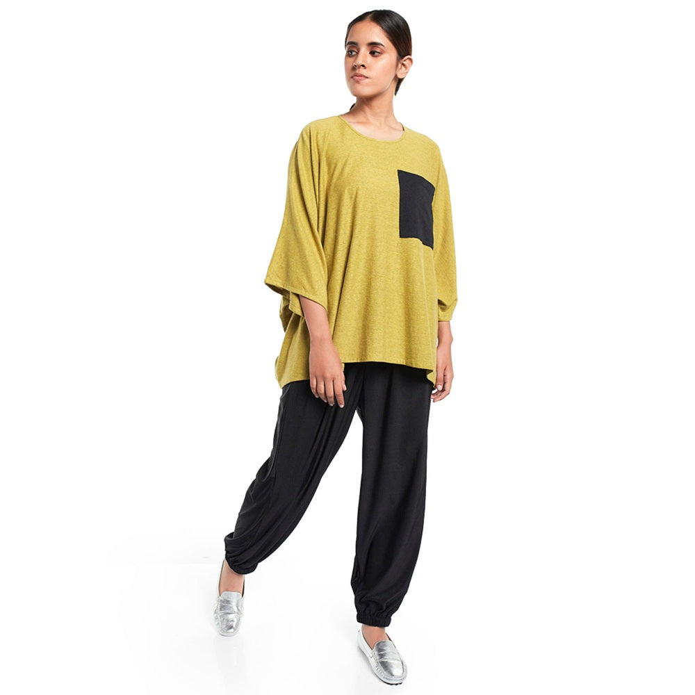 PS Pret by Payal Singhal Crepe Green Solids Kaftan