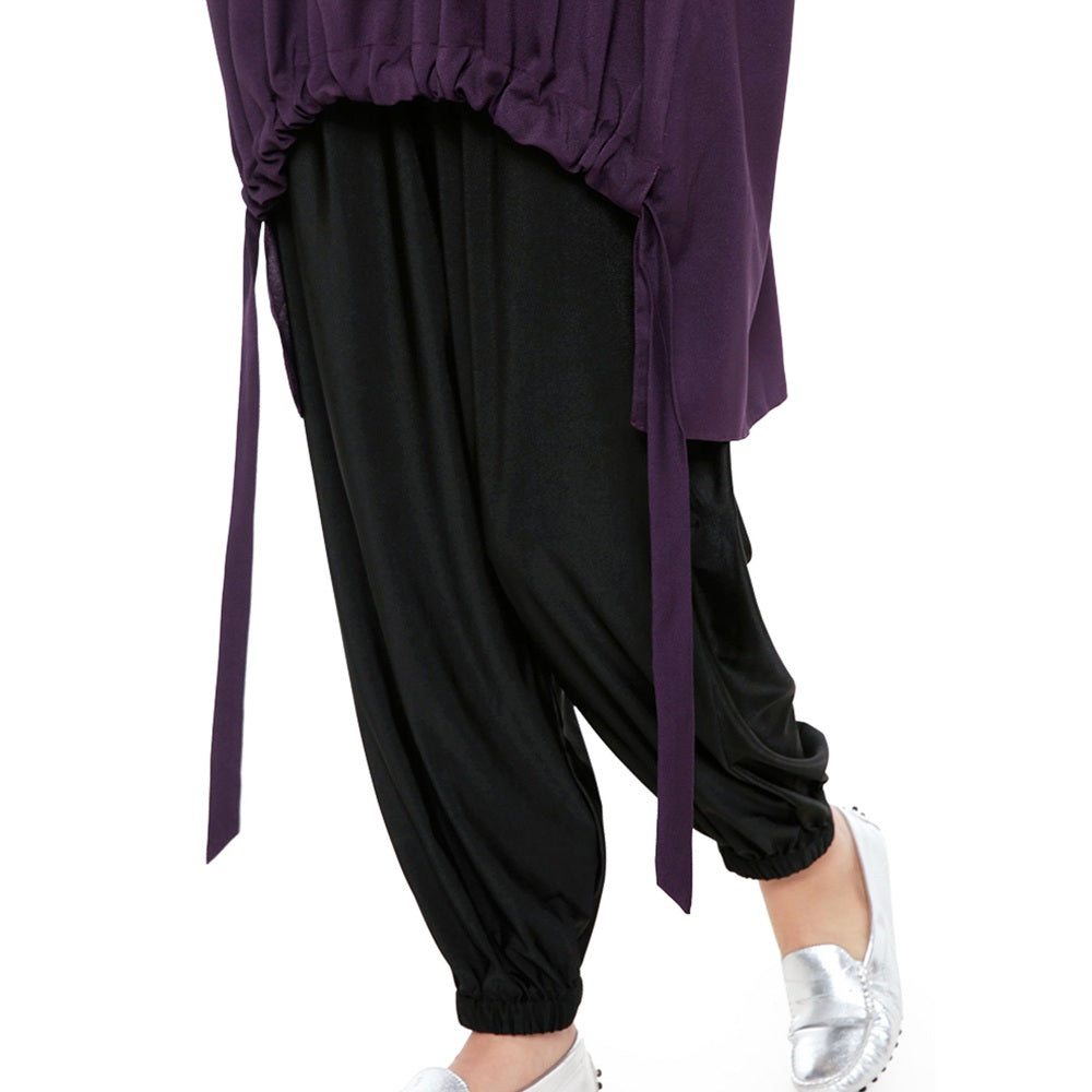 PS Pret by Payal Singhal Crepe Purple Solids Kaftan