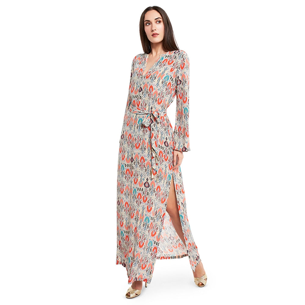 PS Pret by Payal Singhal Stone Printed Crepe Kaftan