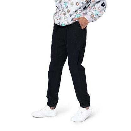 PS Men by Payal Singhal Grey Oversized Top with Black Jogger Pant - Set of 2