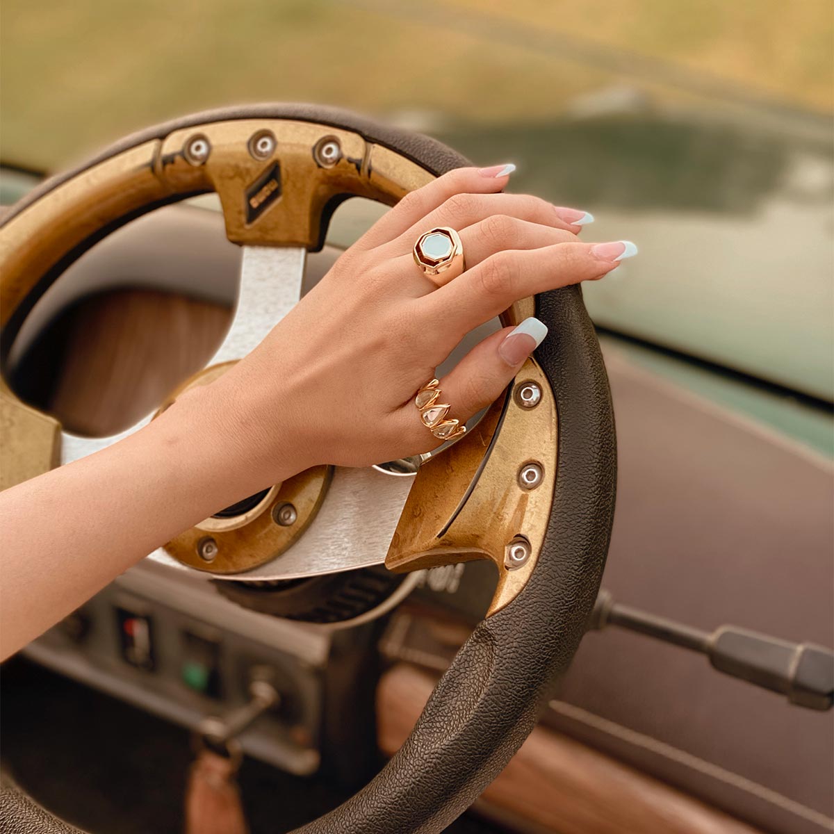 Dawn Solo Ring - Isharya | Modern Indian Jewelry