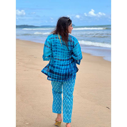 RAISHAA Bustier Cape Pants