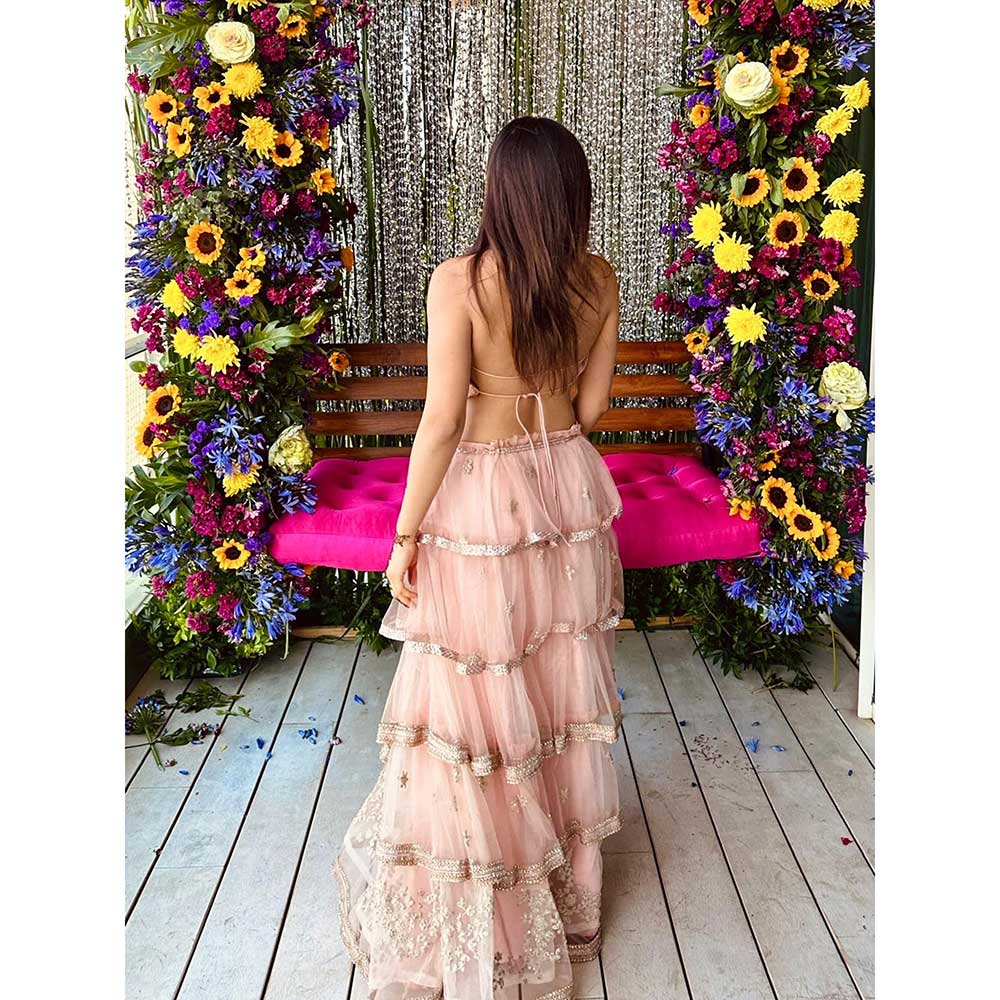 RAISHAA Pink Venus Lehenga Dress