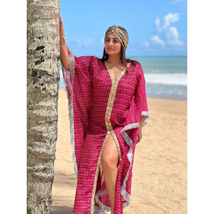 RAISHAA Magenta Indian Summer Dress