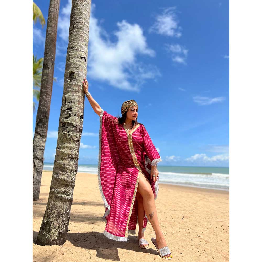 RAISHAA Magenta Indian Summer Dress