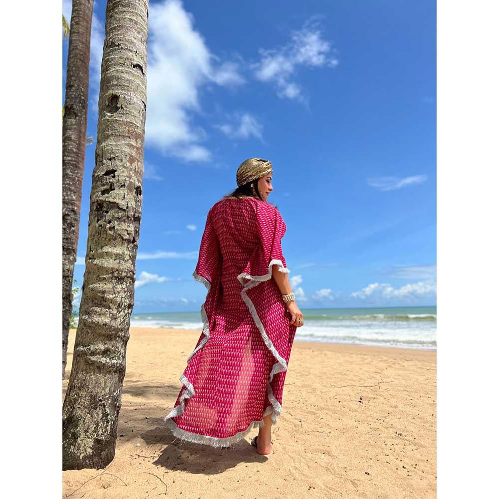 RAISHAA Magenta Indian Summer Dress