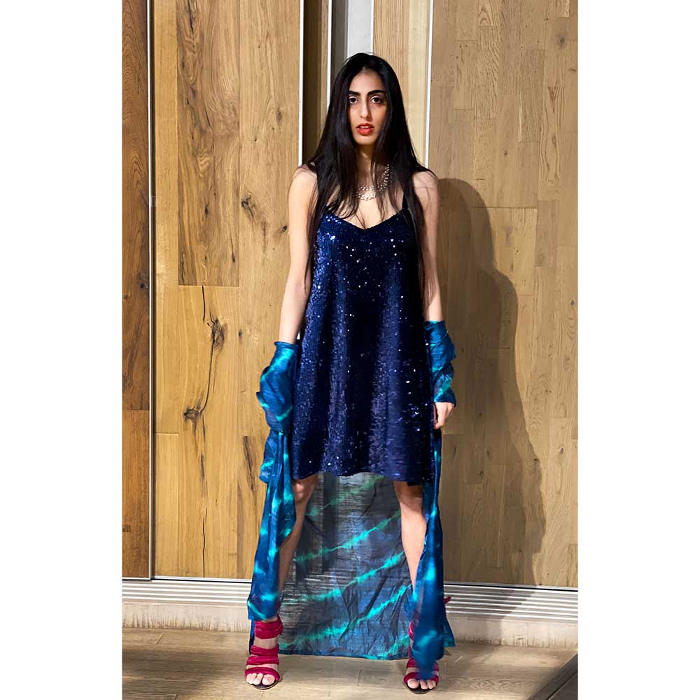 RAISHAA Blue Azure Dress