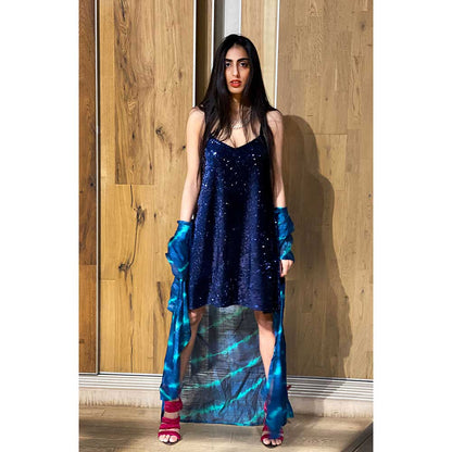 RAISHAA Blue Azure Dress