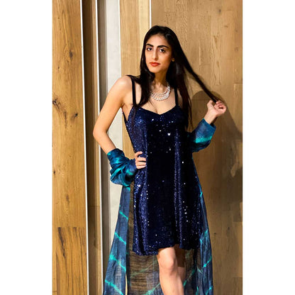 RAISHAA Blue Azure Dress