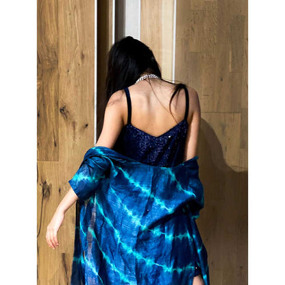 RAISHAA Blue Azure Dress
