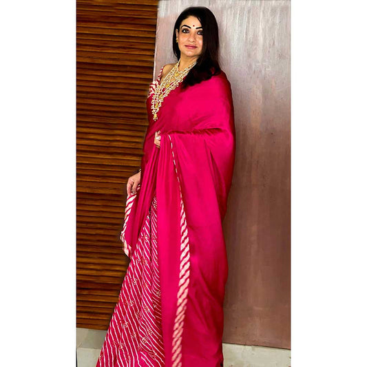 RAISHAA Ma Cherie Saree with Stitched Blouse