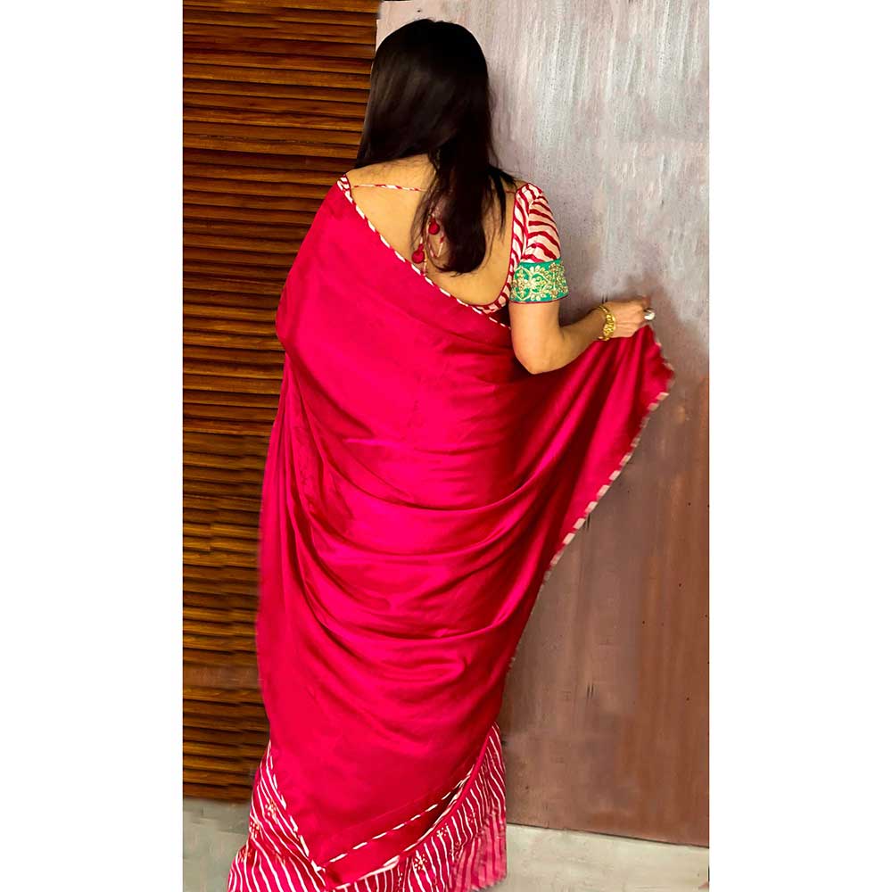 RAISHAA Ma Cherie Saree with Stitched Blouse