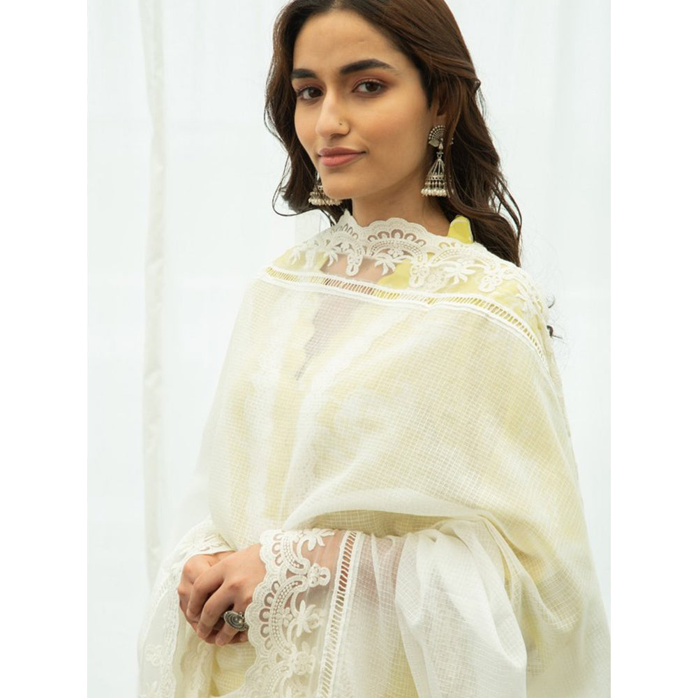 Roze Zard Dupatta