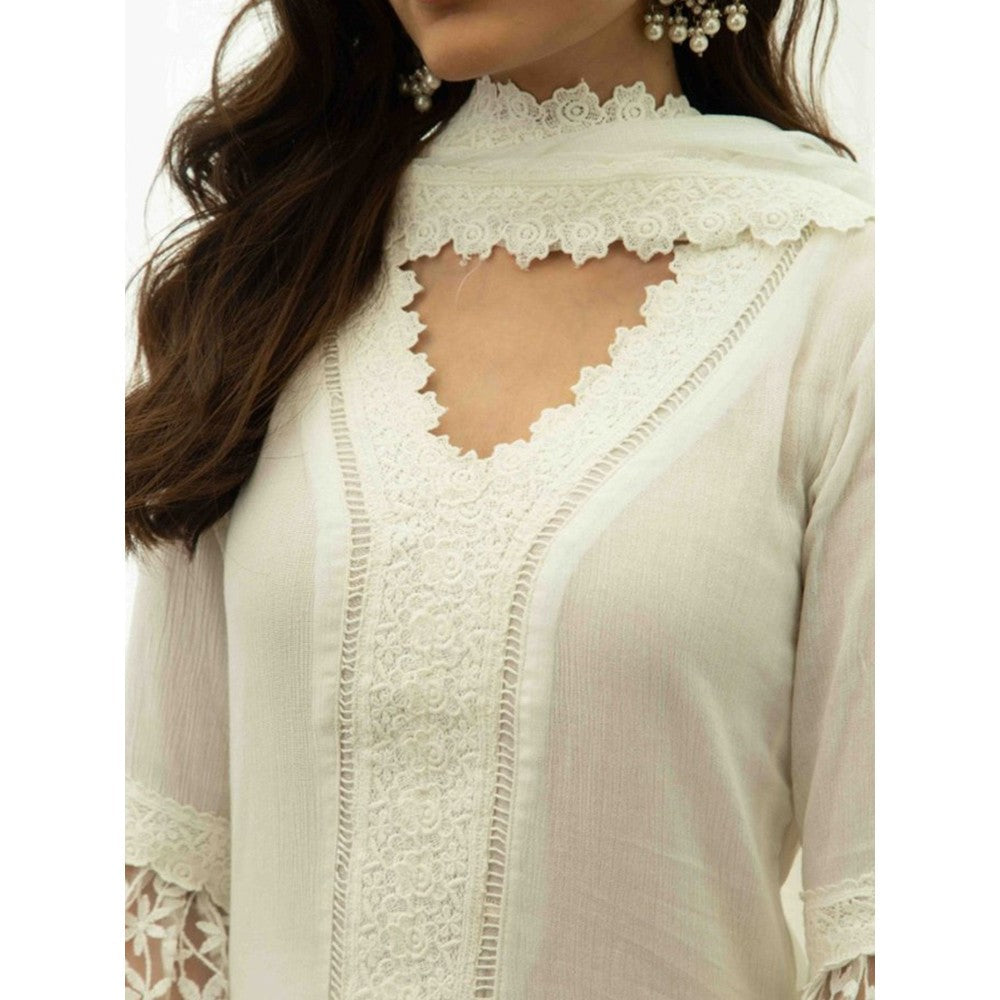 Roze Arzoo Kurta (Set of 3)