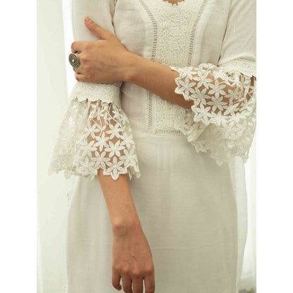 Roze Arzoo Kurta (Set of 3)