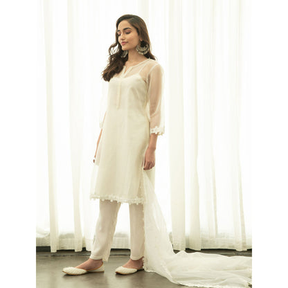 Roze Azal Kurta (Set of 3)