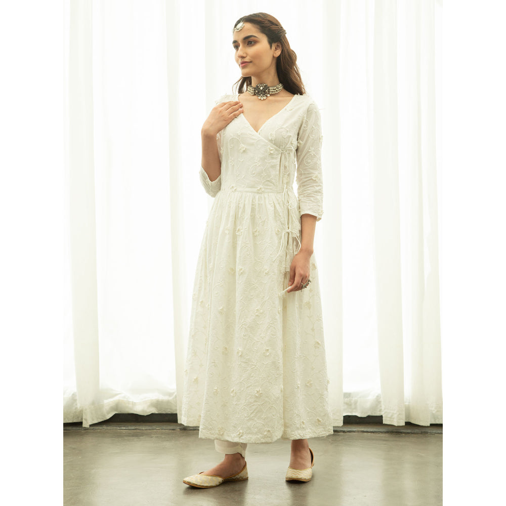Roze Gauhar Kurta (Set of 3)