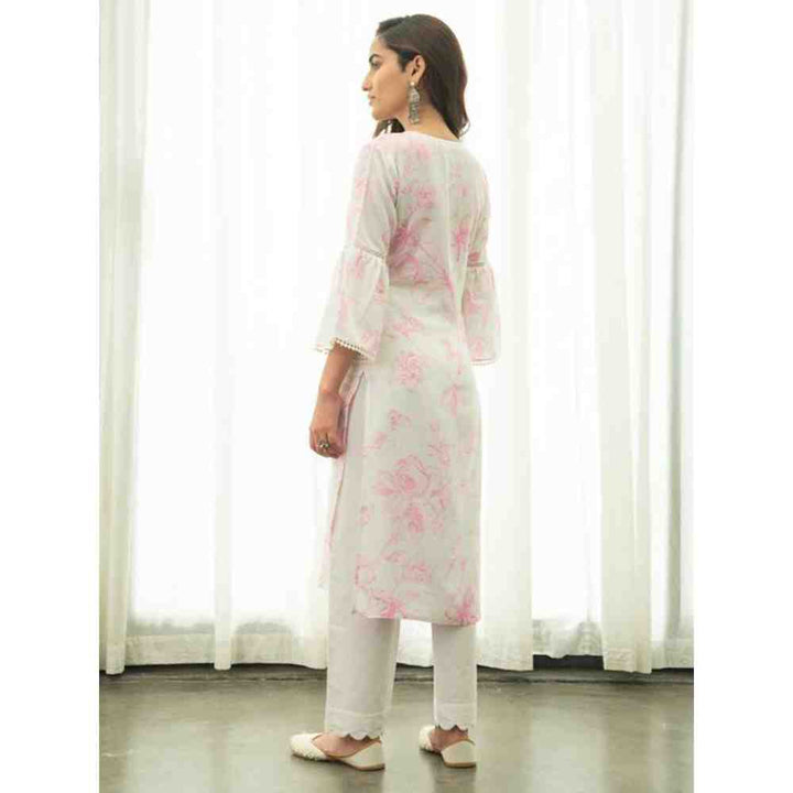 Roze Alia Kurta (Set of 2)