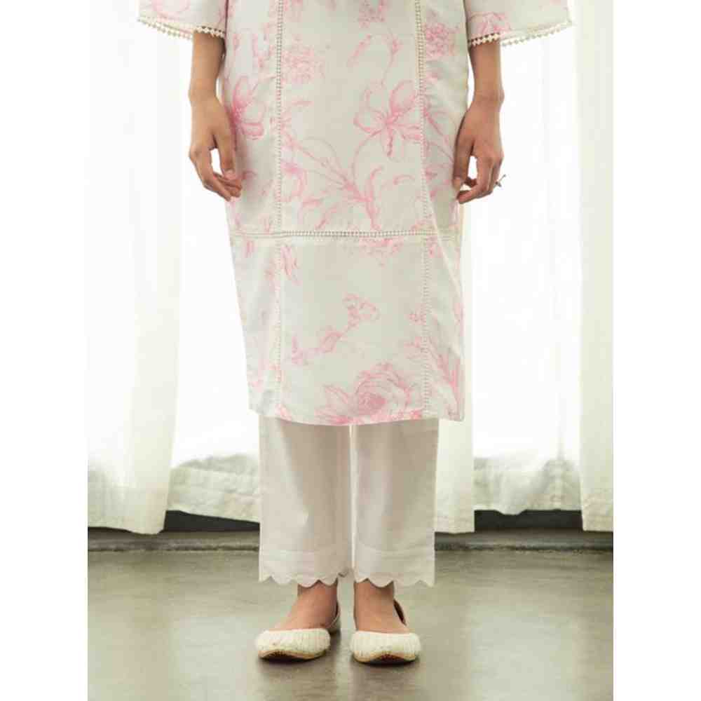 Roze Alia Kurta (Set of 2)