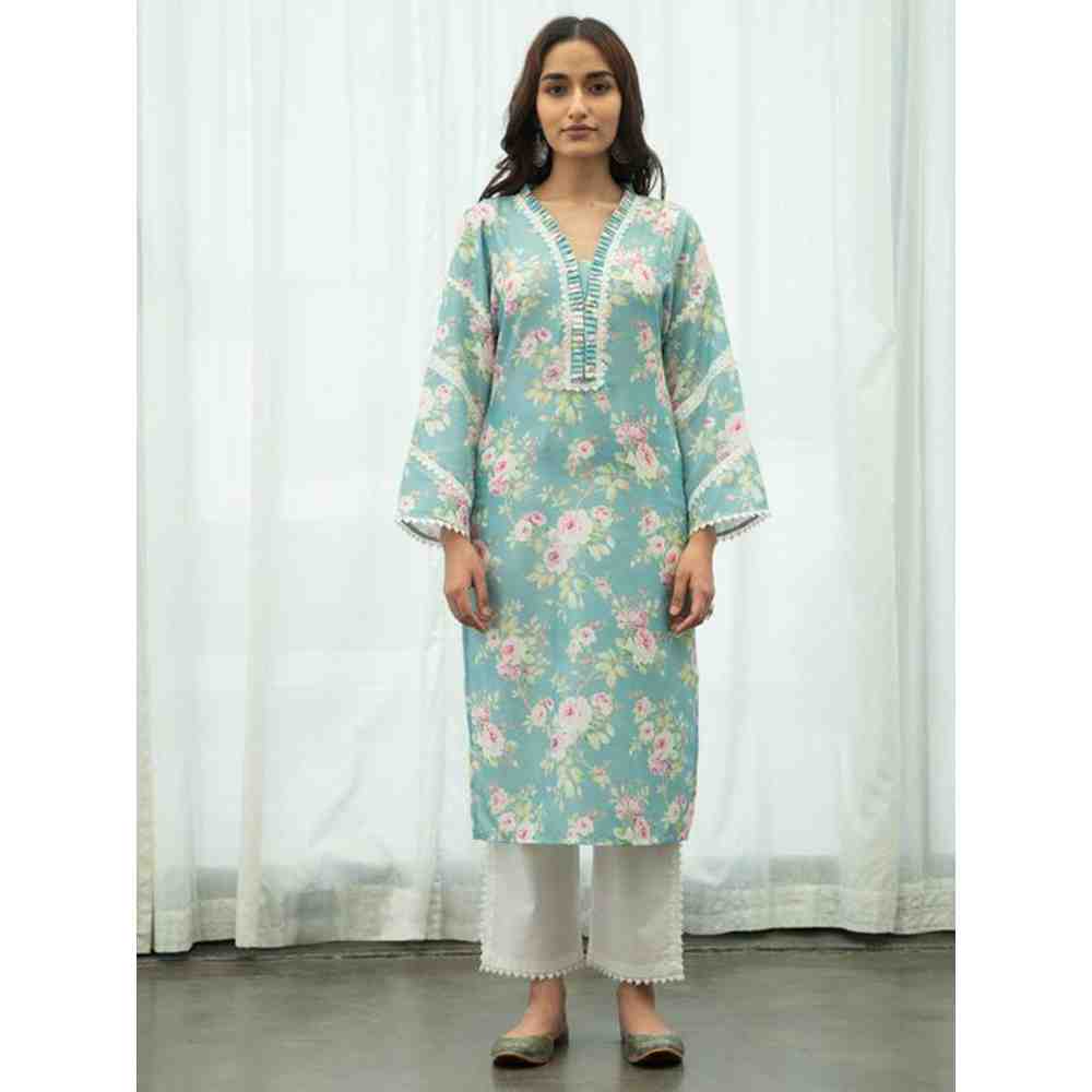 Roze Ayesha Kurta