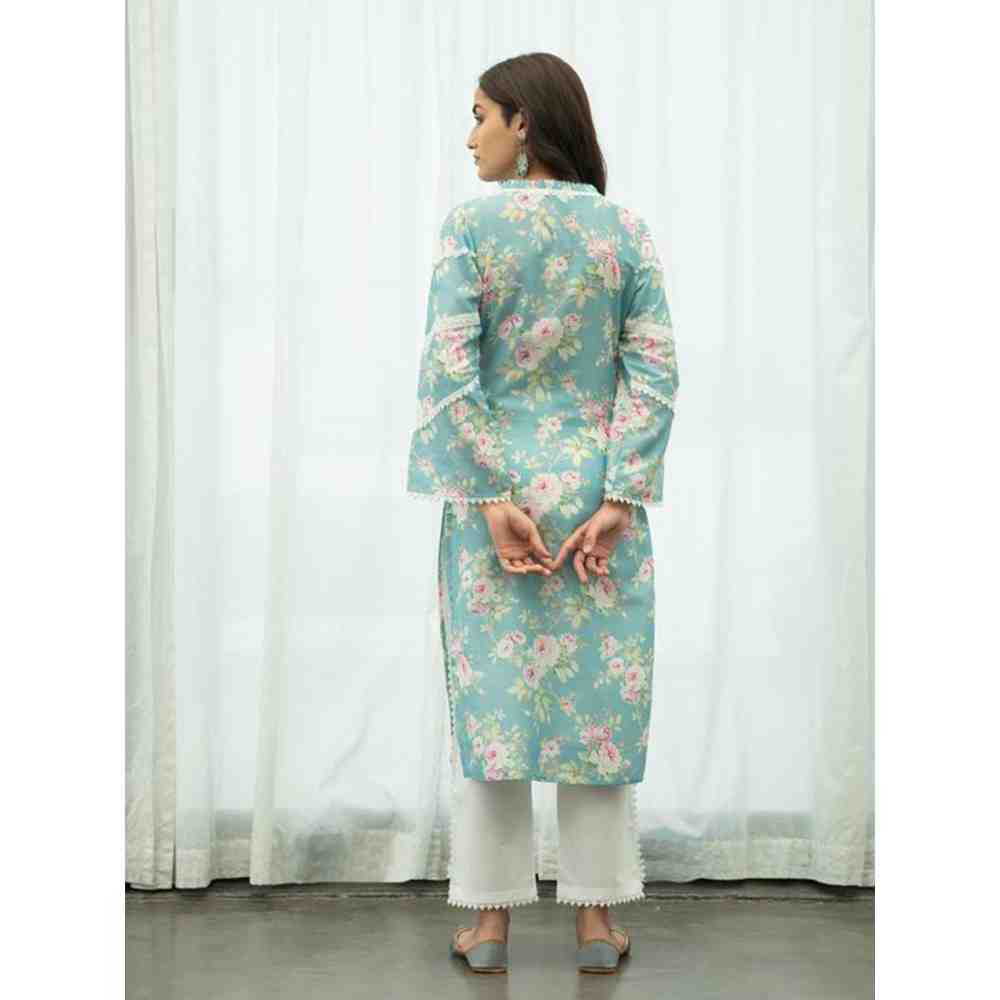 Roze Ayesha Kurta