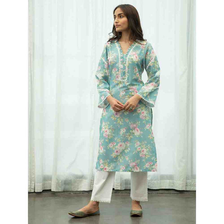 Roze Ayesha Kurta (Set of 3)