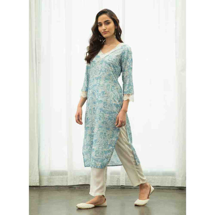 Roze Farrah Kurta (Set of 3)