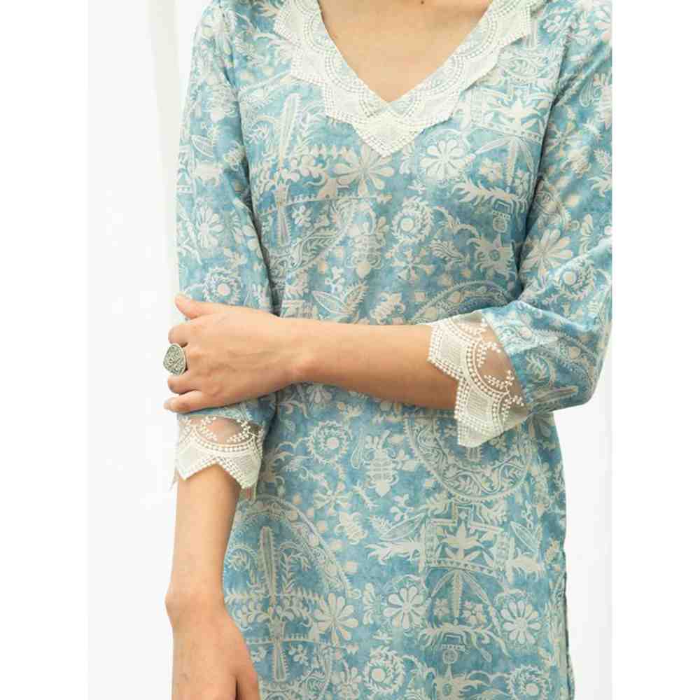 Roze Farrah Kurta (Set of 3)