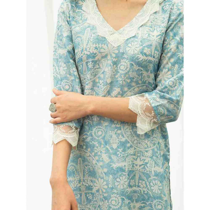 Roze Farrah Kurta (Set of 3)