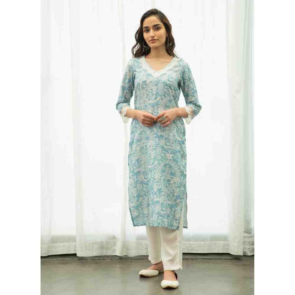 Roze Farrah Kurta (Set of 3)