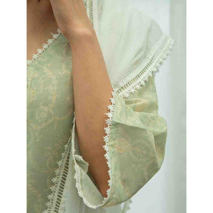 Roze Heena Kurta (Set of 3)