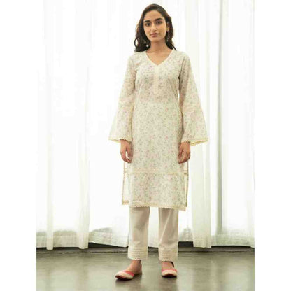 Roze Saira Kurta (Set of 3)