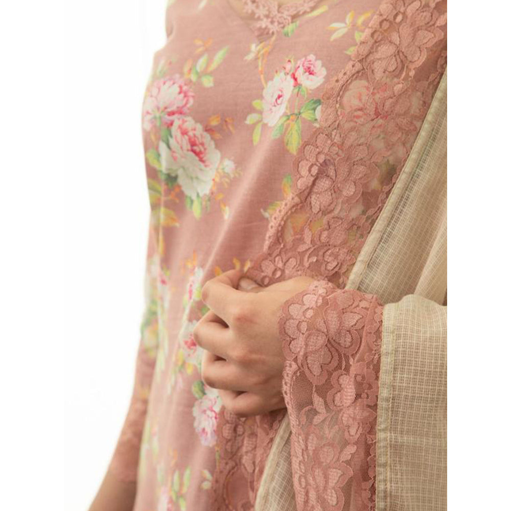 Roze Suraiya Kurta (Set of 3)