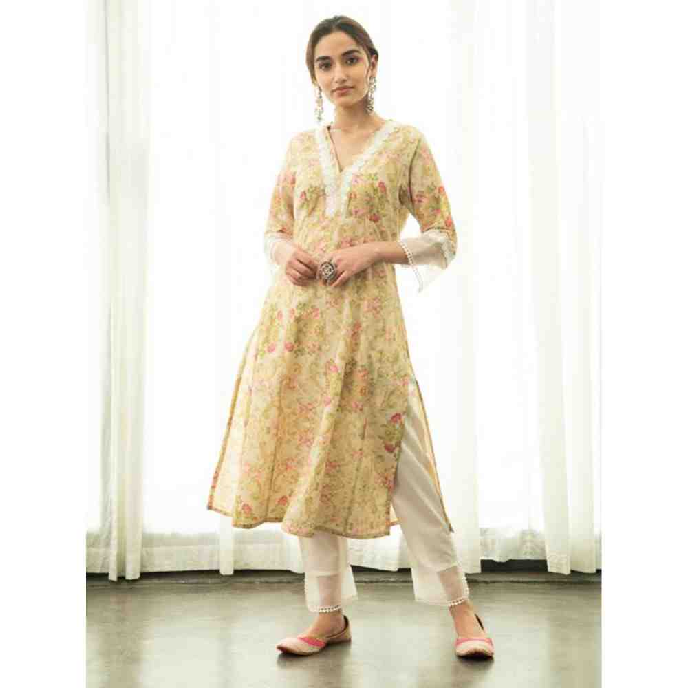Roze Zanab Kurta