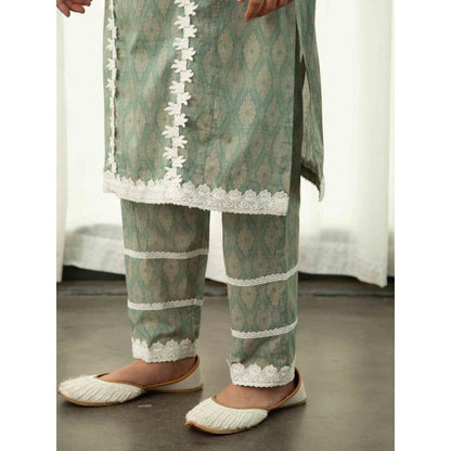 Roze Zareena Kurta (Set of 2)