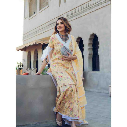 Roze Zoya Kurta