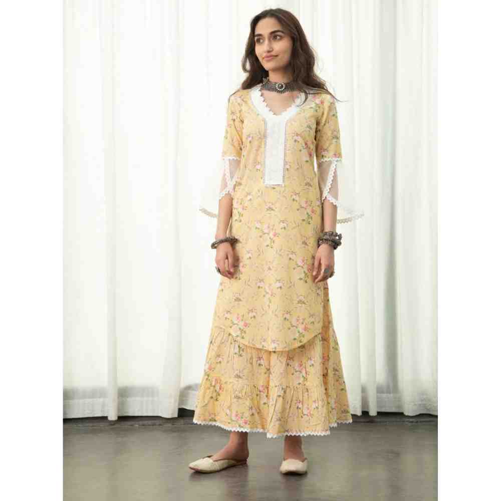 Roze Zoya Kurta