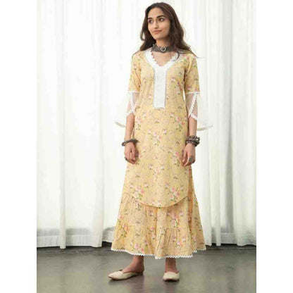 Roze Zoya Kurta (Set of 3)
