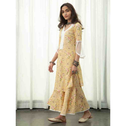 Roze Zoya Kurta (Set of 3)