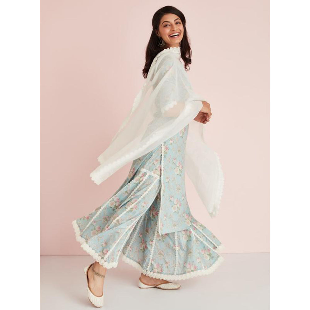 Roze Noor Kurta (Set of 3)