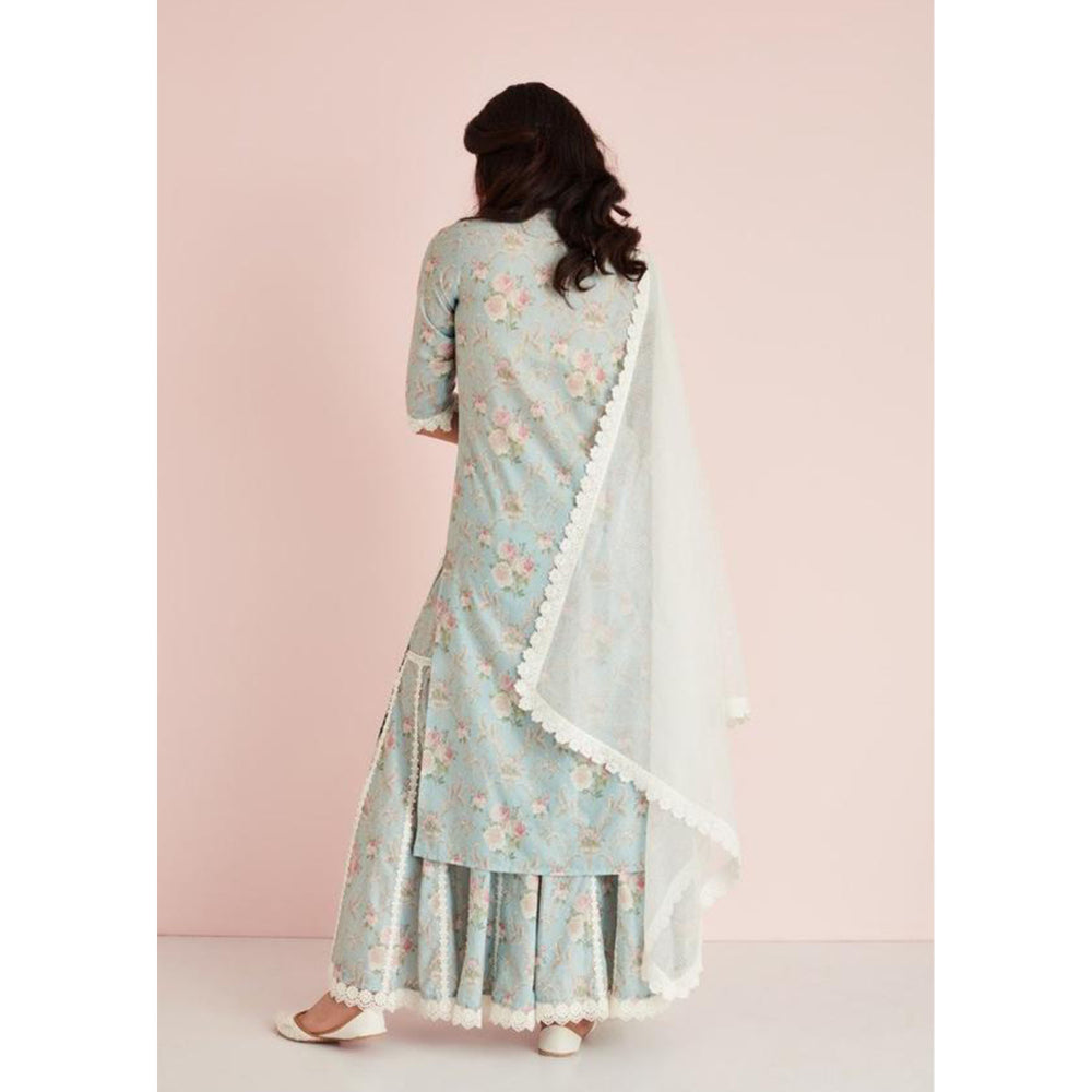 Roze Noor Kurta (Set of 3)