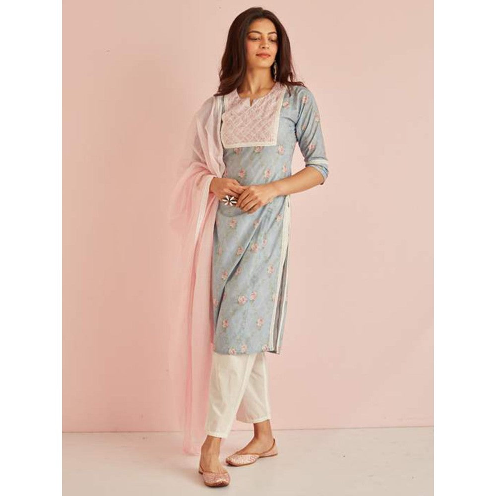 Roze Mahira Kurta (Set of 3)