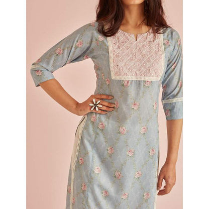 Roze Mahira Kurta (Set of 3)
