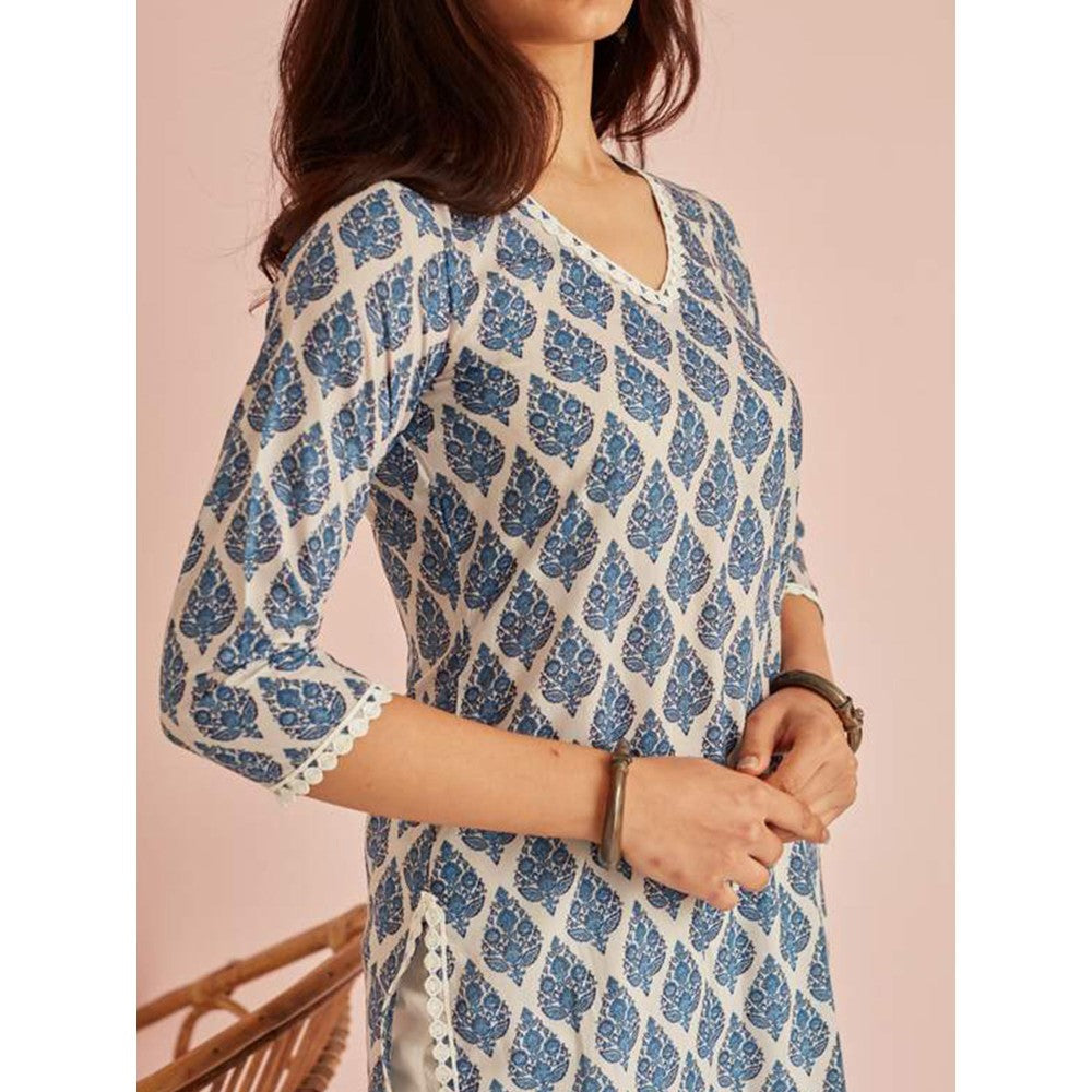 Roze Seher Kurta (Set of 3)