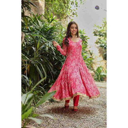 Roze Ahana Anarkali (Set of 3)