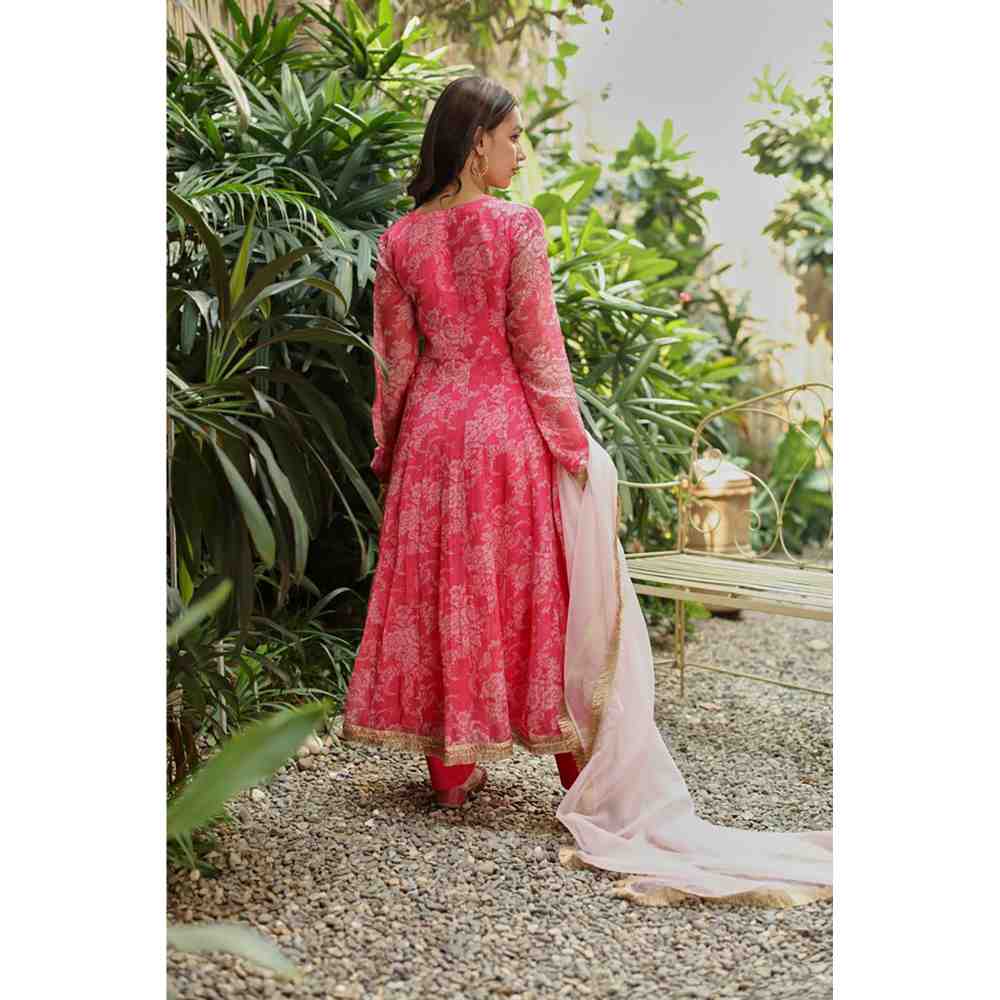 Roze Ahana Anarkali (Set of 3)