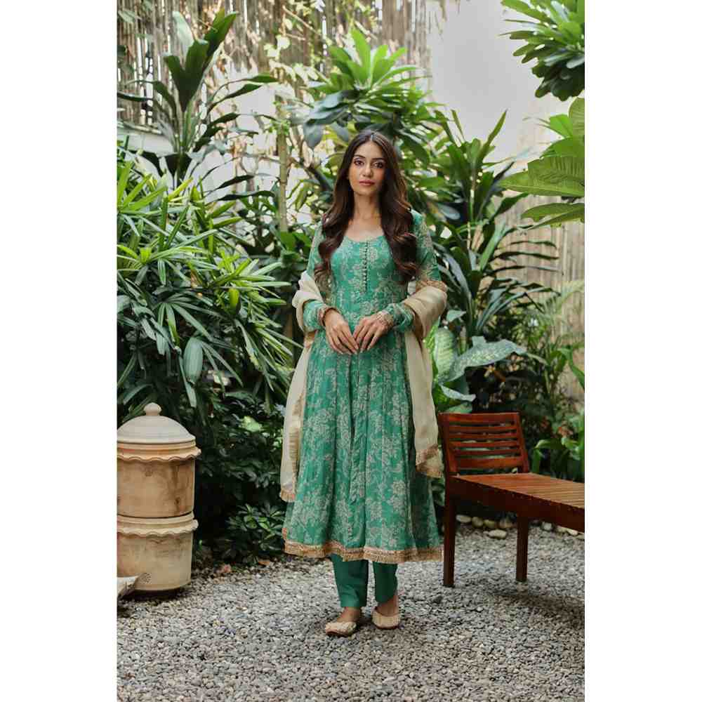 Roze Chhaya Anarkali (Set of 3)