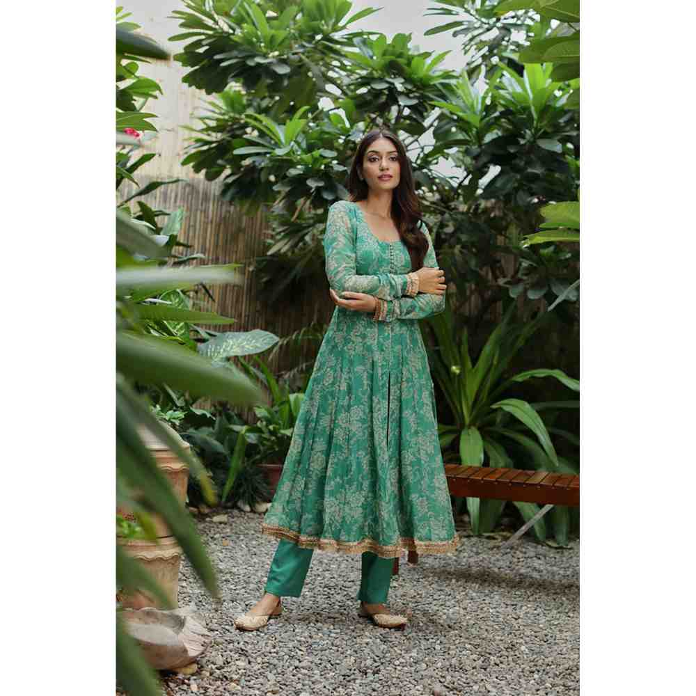 Roze Chhaya Anarkali (Set of 3)